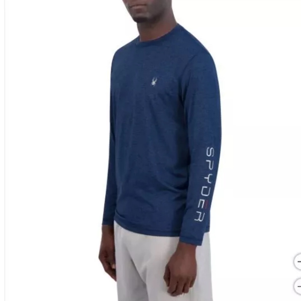 Spyder Men's Long Sleeve Rash guard Shirt - size XL
